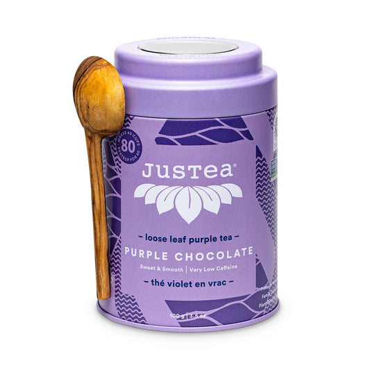 Tea Tin | Purple Chocolate