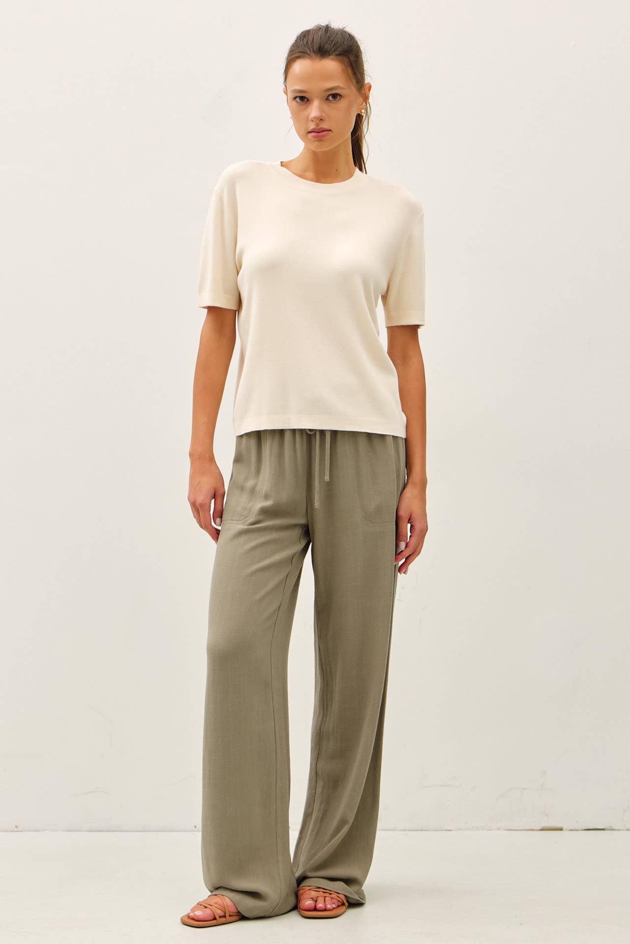 Cashmere Blend Loose Fit Sweater