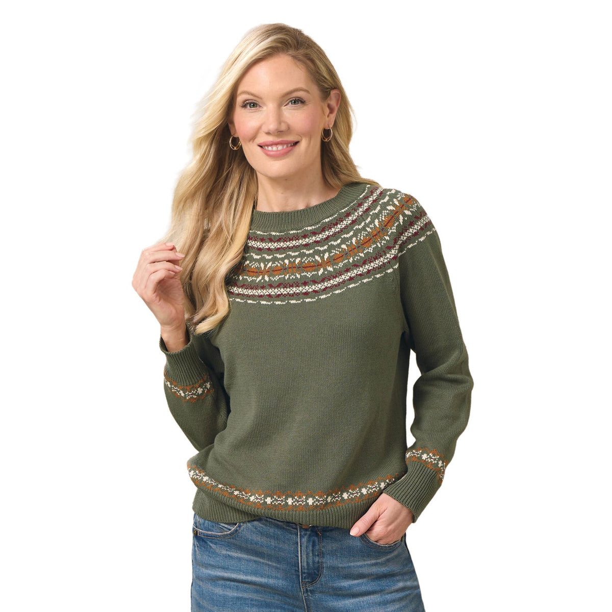 Autumn Fair Isle Sweater