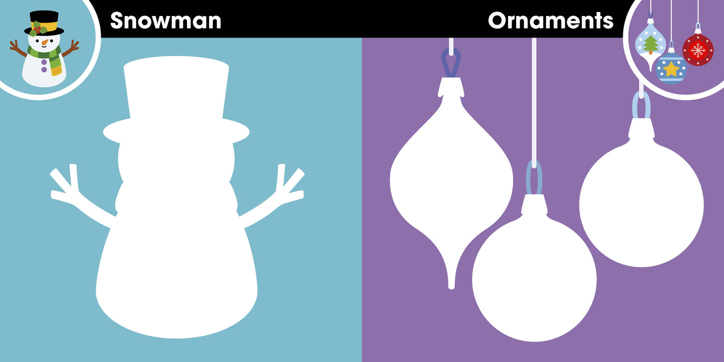 First Sticker Art | Merry Christmas