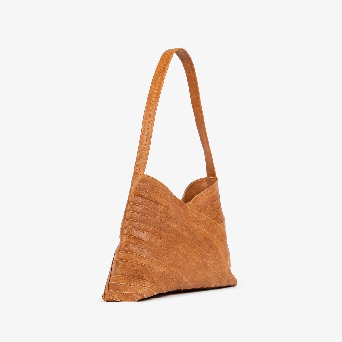 Crisscross Handbag | Camel