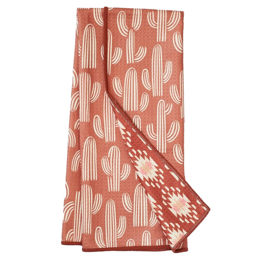Anywhere Towel Reversible | Cacti
