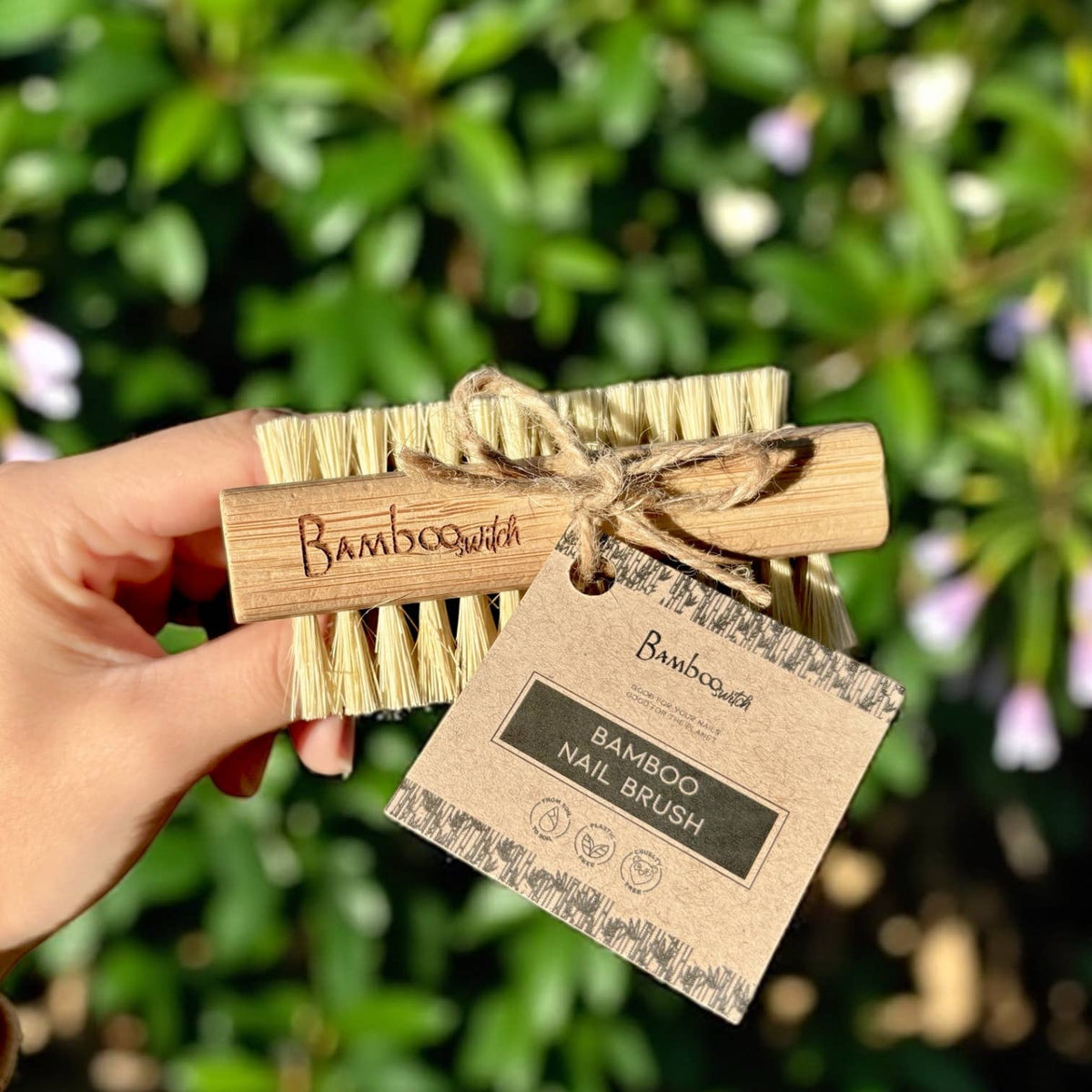 Bamboo Nail Brush