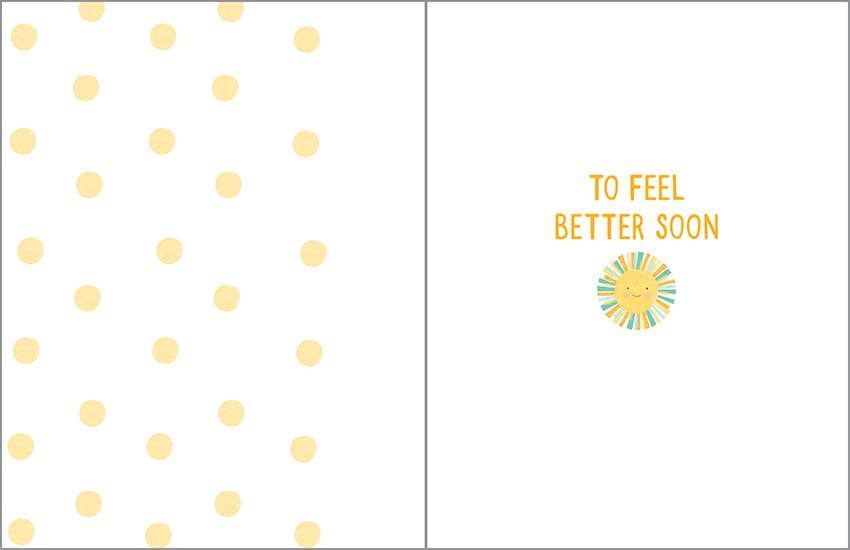 Get Well Card | Feel Better Sun