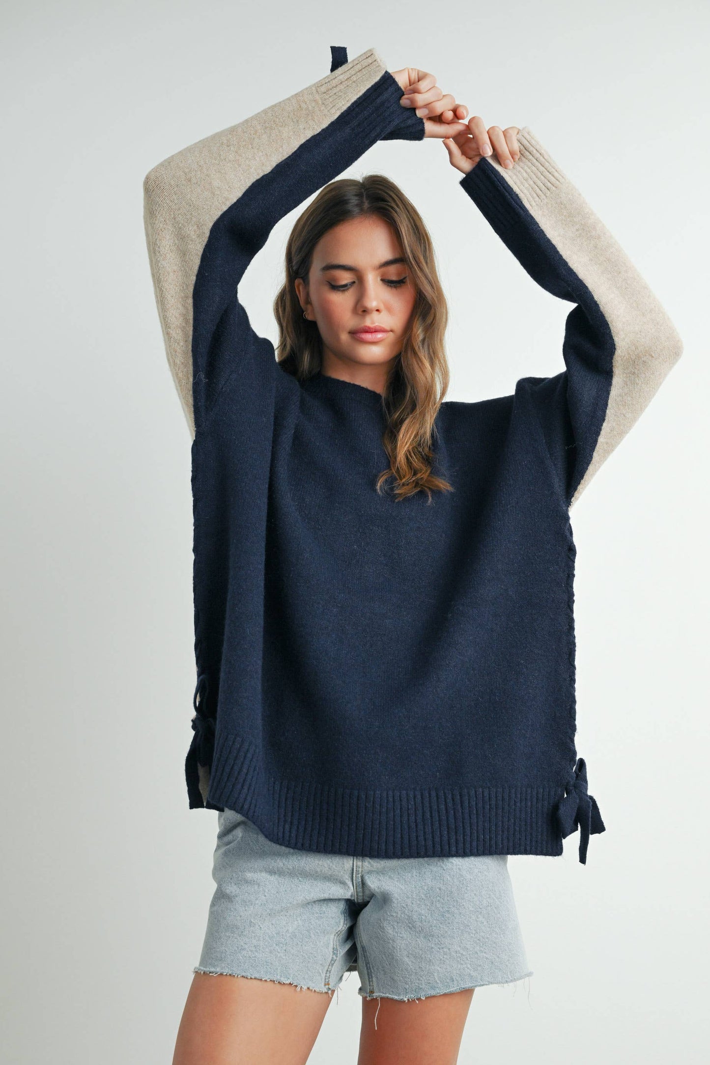 Crew Neck Pullover Sweater