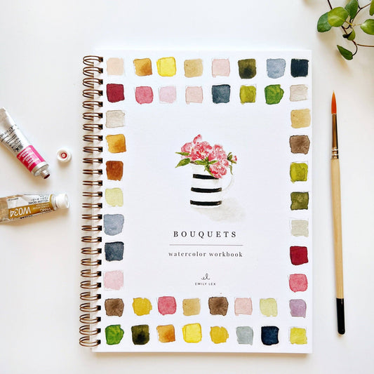 Watercolor Workbook | Bouquets