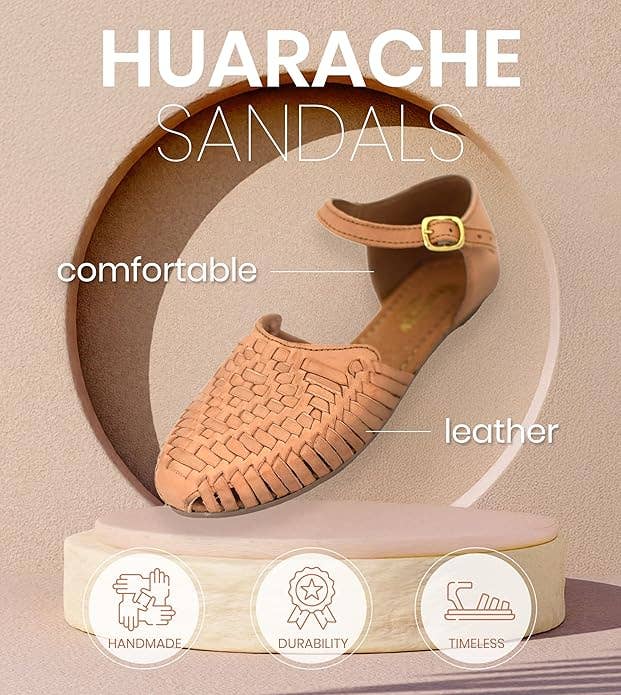 Macarena  Leather Sandals | Tan