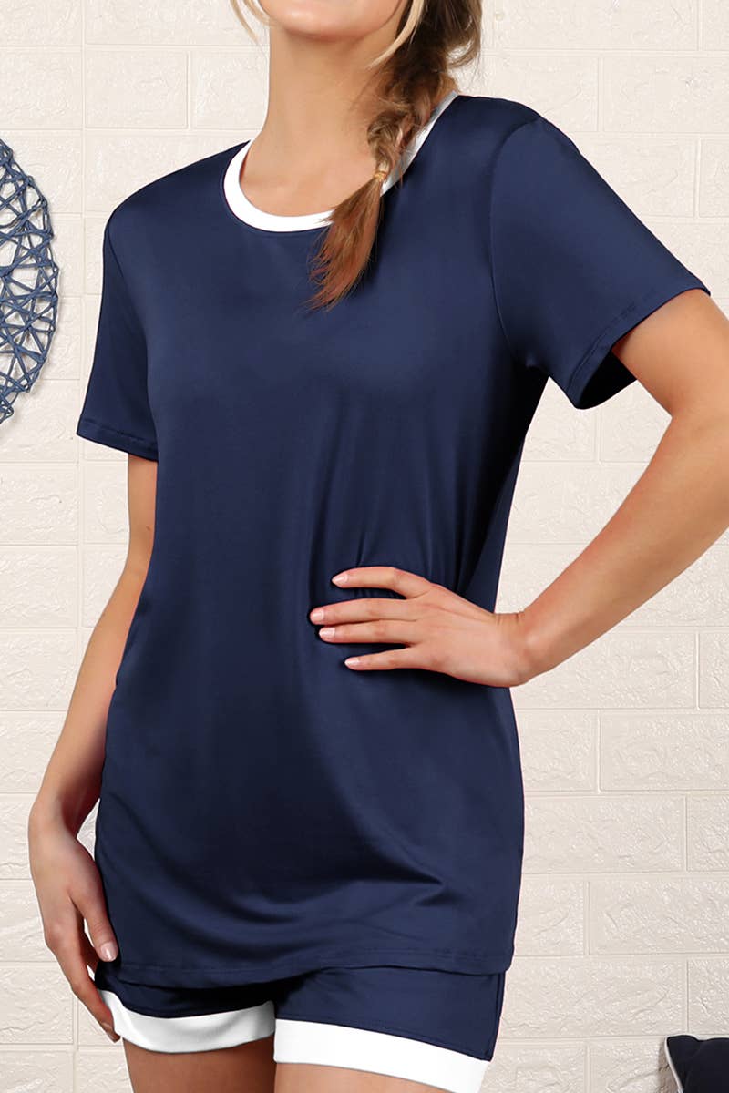 Short Sleeve & Short Pajama Set