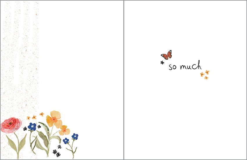 Thank You Card | Flowers All Around