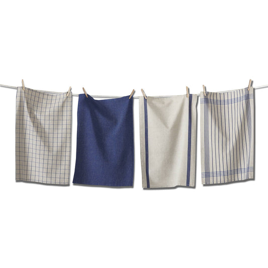 Prairie Woven Dishtowel Set | Blue