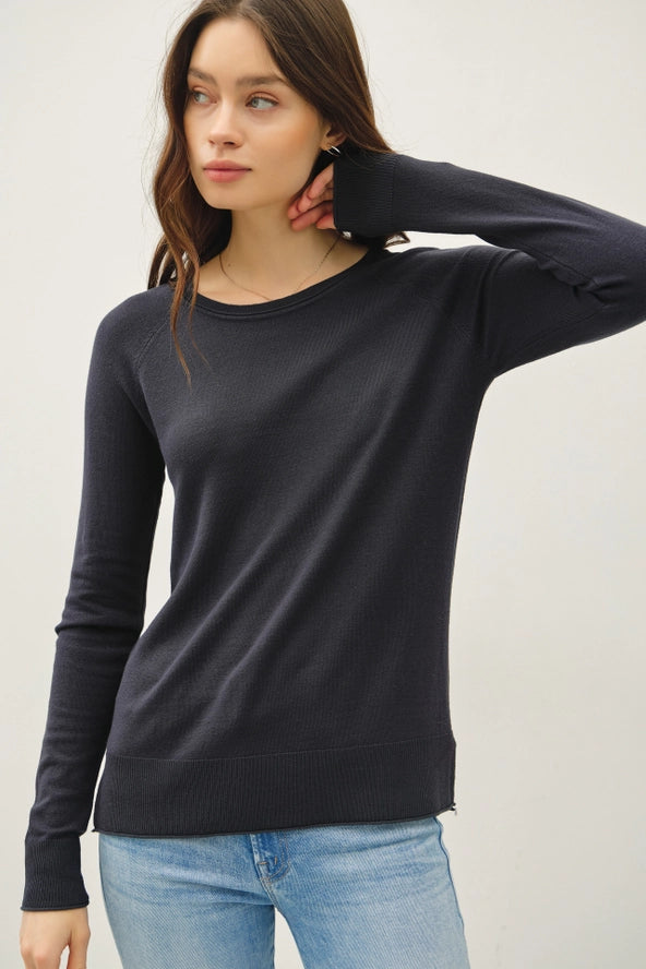 The Camille Sweater | Dark Teal