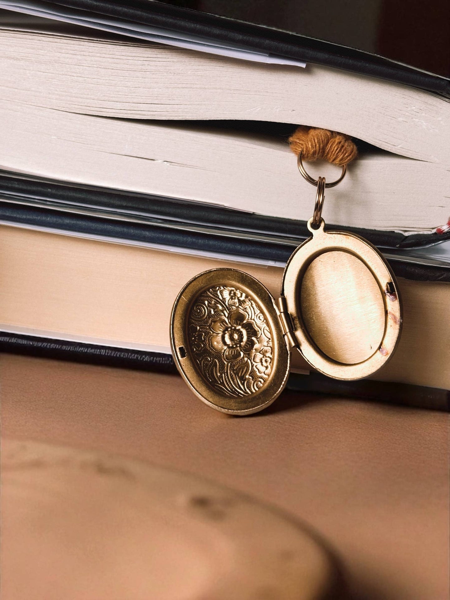 Oval Locket Bookmark