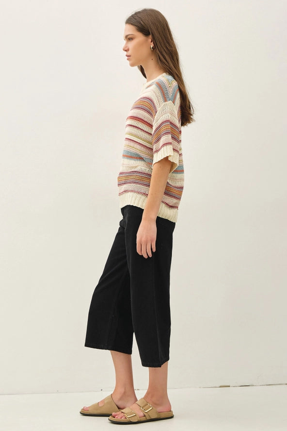 Multi Striped Sweater
