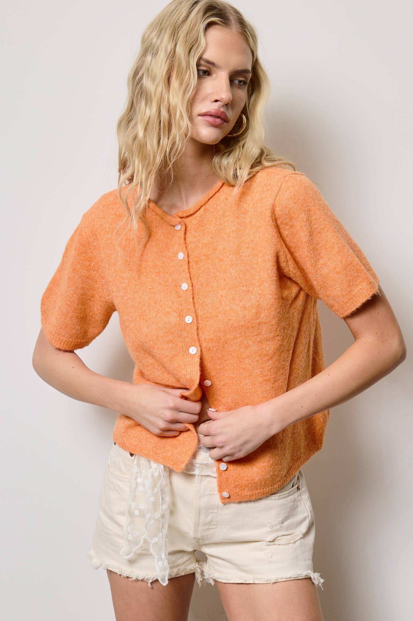 Button Down Cardigan