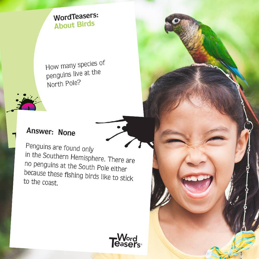 Word Teasers | About Birds