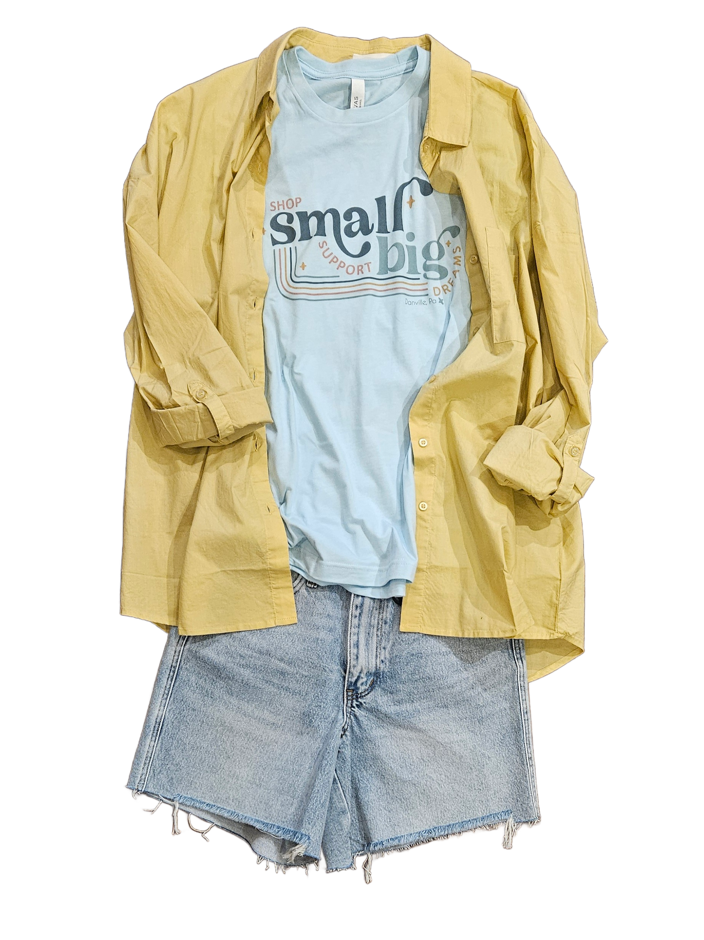 Shop Small Support Big Dreams Tee