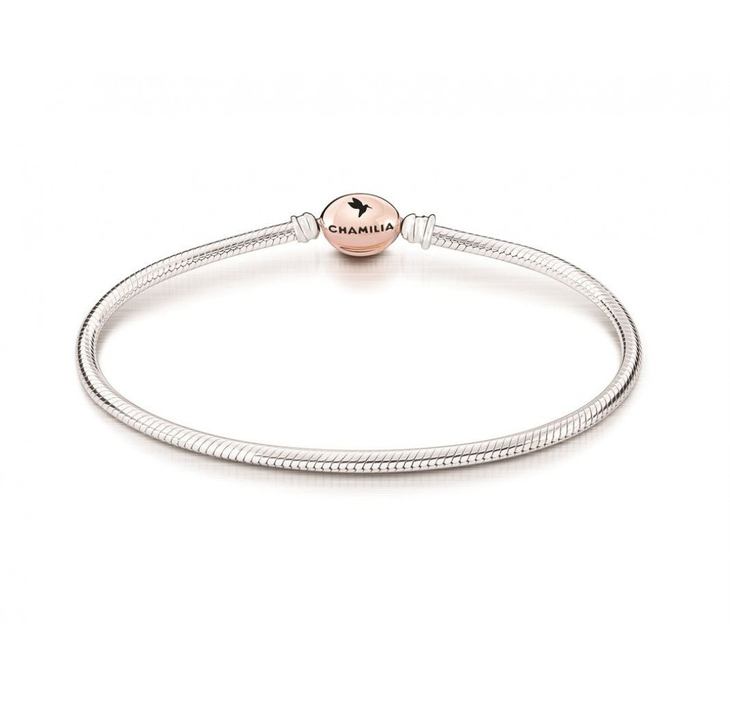 Blush Clasp Oval Snap | 7.5"