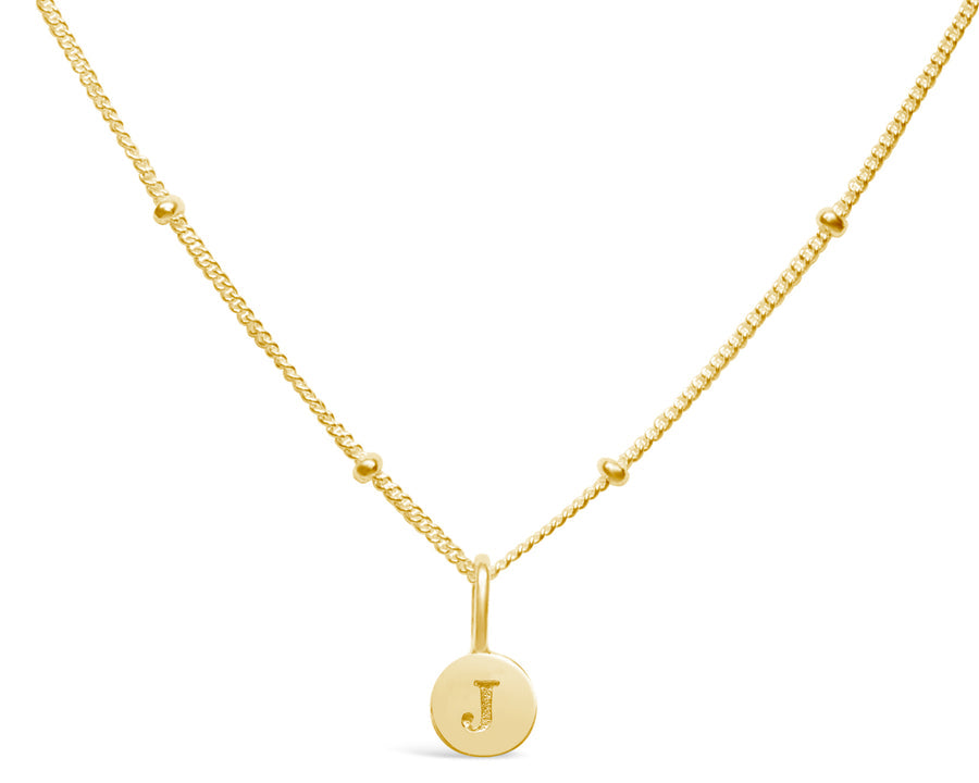 Mini Love Letter Necklace | Gold