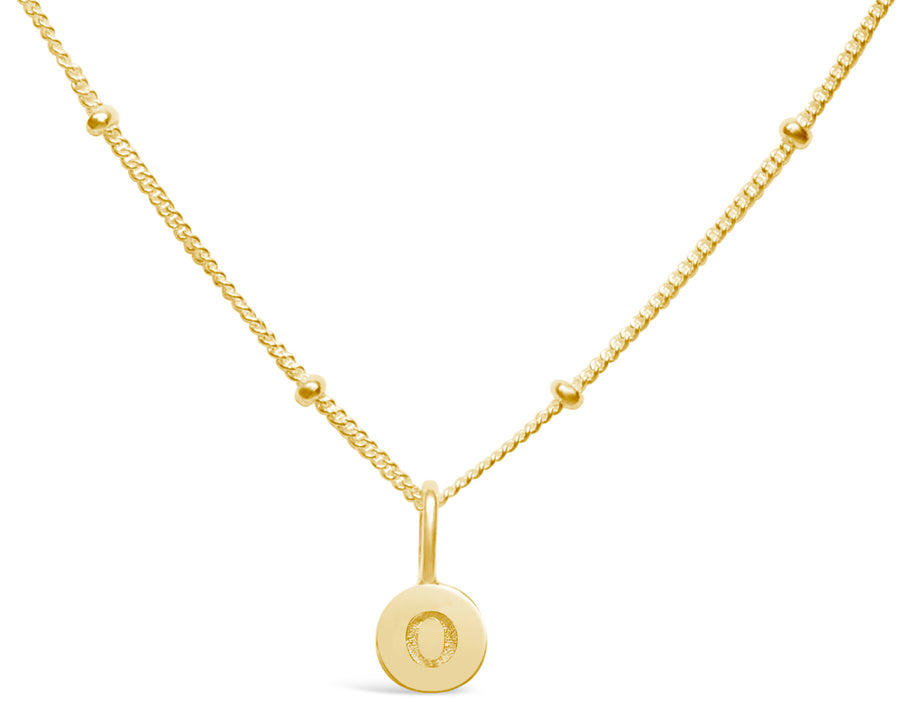 Mini Love Letter Necklace | Gold