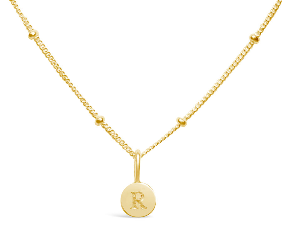 Mini Love Letter Necklace | Gold