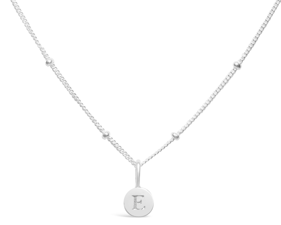 Mini Love Letter Necklace | Silver