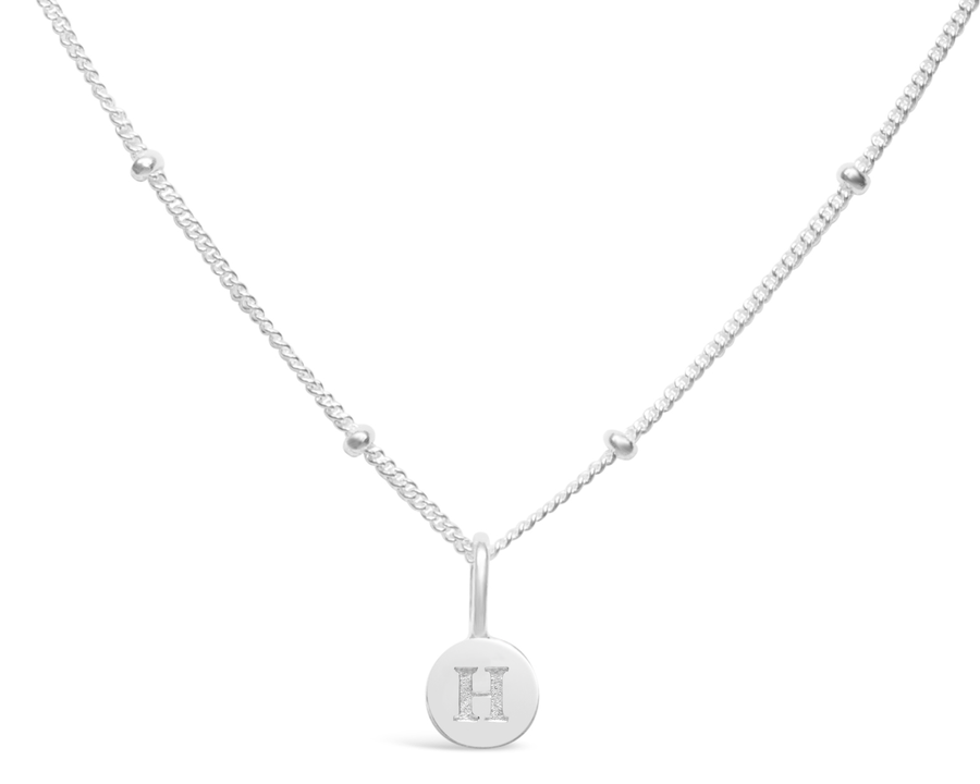 Mini Love Letter Necklace | Silver