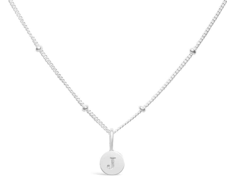 Mini Love Letter Necklace | Silver