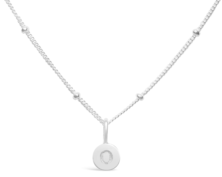 Mini Love Letter Necklace | Silver