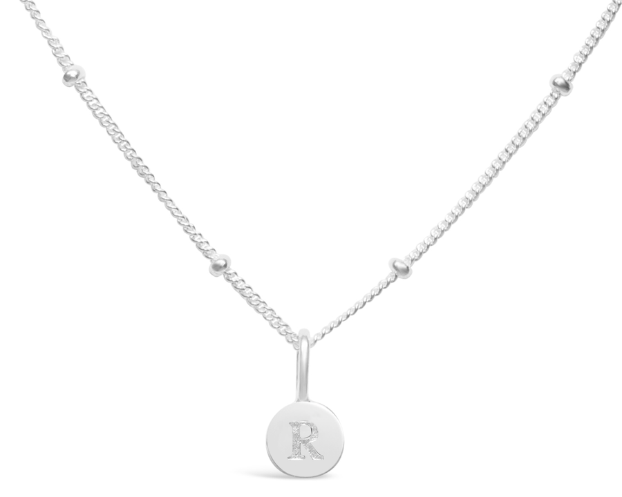 Mini Love Letter Necklace | Silver