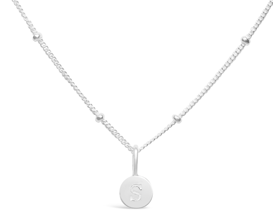 Mini Love Letter Necklace | Silver