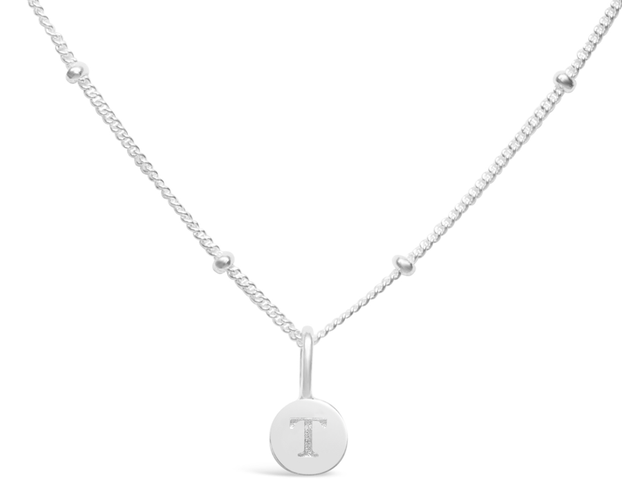 Mini Love Letter Necklace | Silver