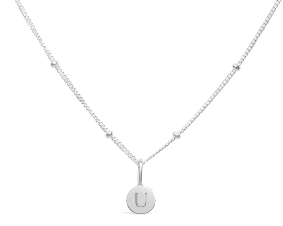 Mini Love Letter Necklace | Silver