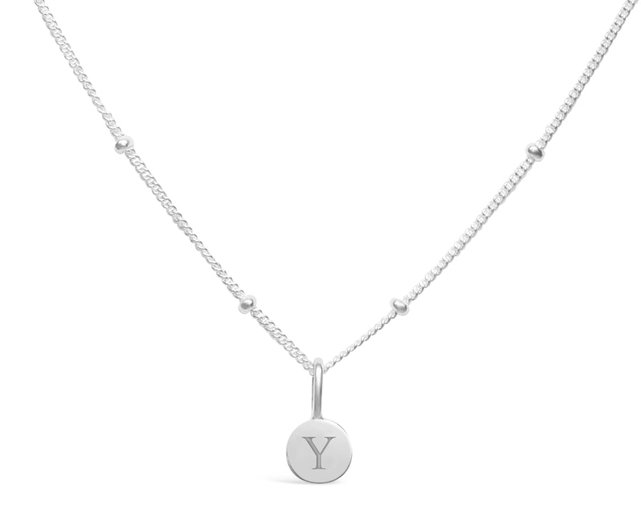 Mini Love Letter Necklace | Silver