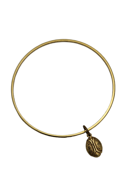 Gold Charm Bangles