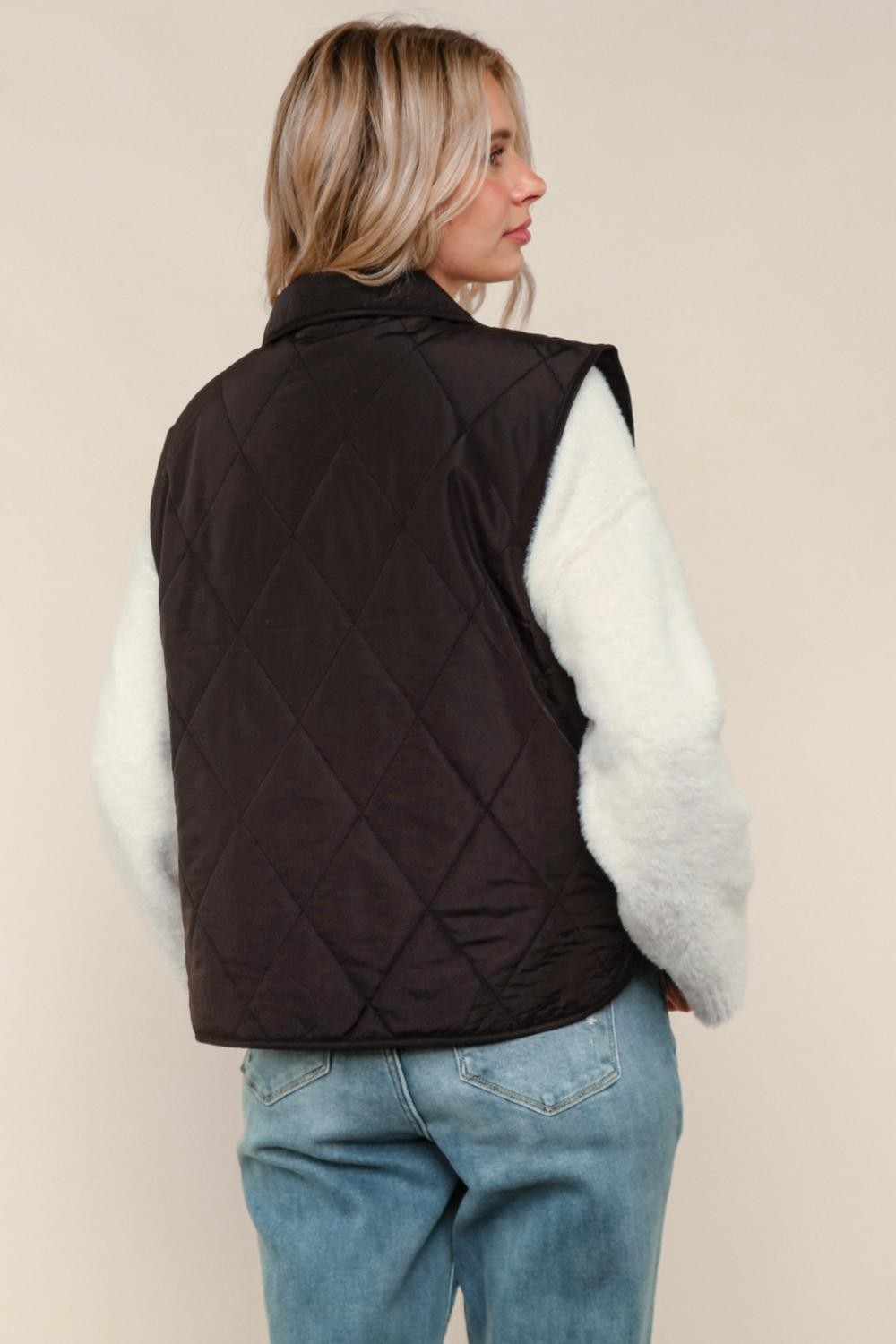 Quilted Puffer Vest