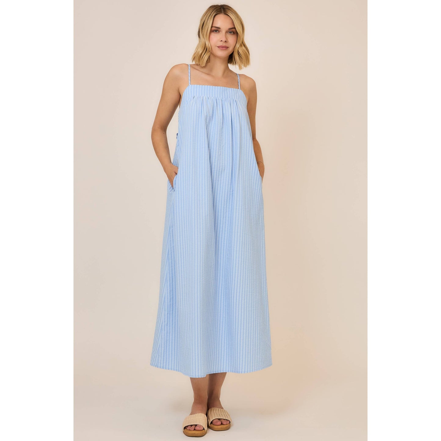 Coastal Striped Dress