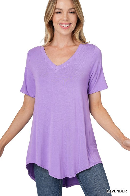 Luxe Tee | Lavender