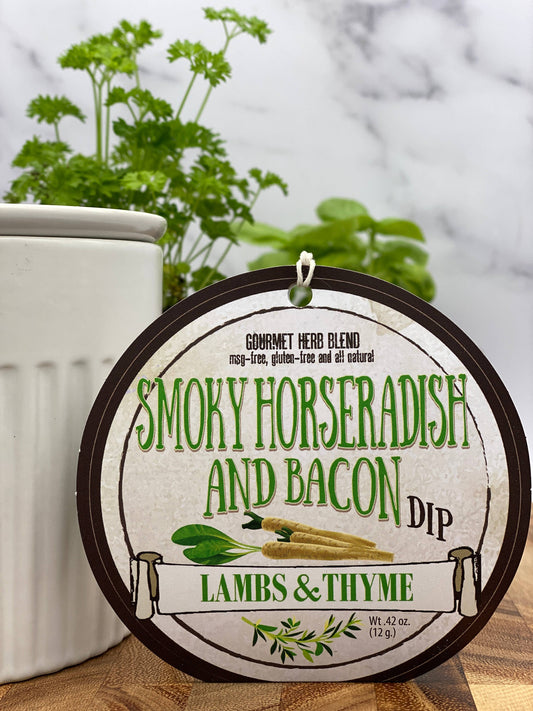 Herb Blend Dip | Smoky Horseradish and Bacon