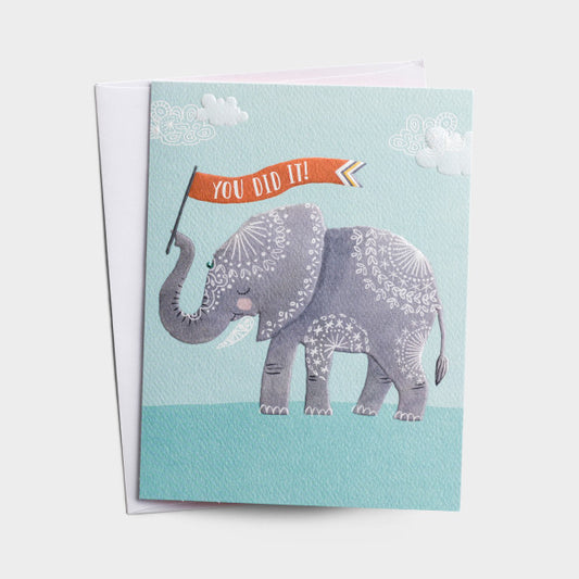 Congratulations Card | You Did It!
