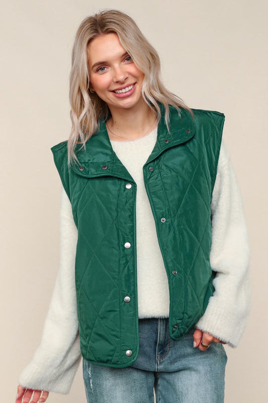 Quilted Puffer Vest