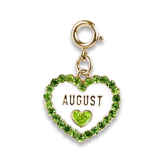 Gold August Birthstone Charm