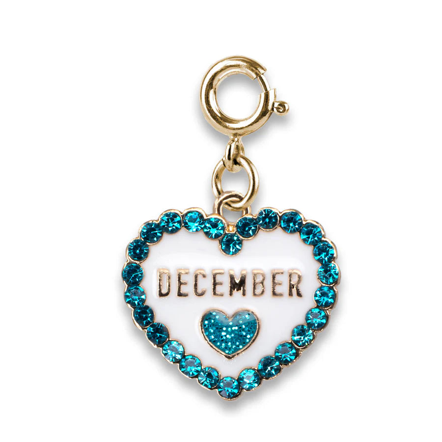 Gold December Birthstone Charm