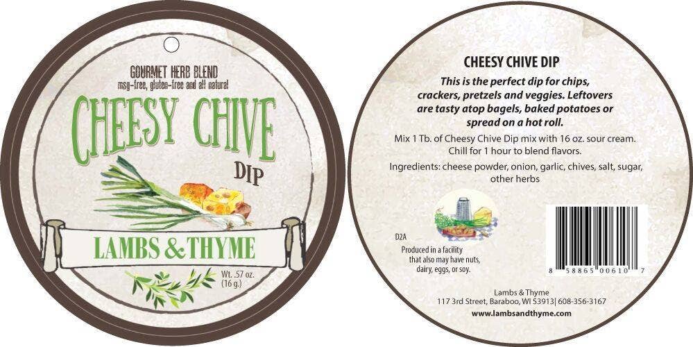 Herb Blend Dip | Cheesy Chive