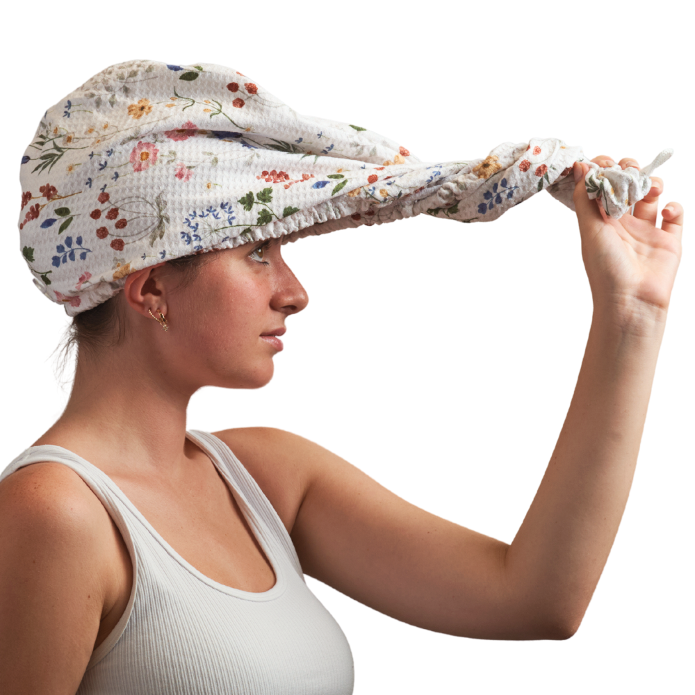 Hair Towel Wrap | Serenity Floral