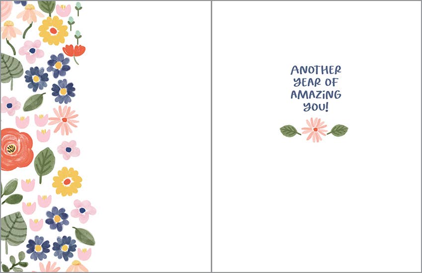 Birthday Card | Cute Flowers