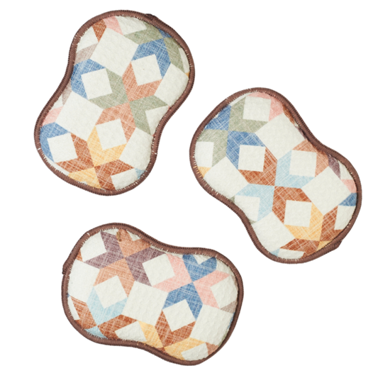 RE:usable Sponges | Star Quilt