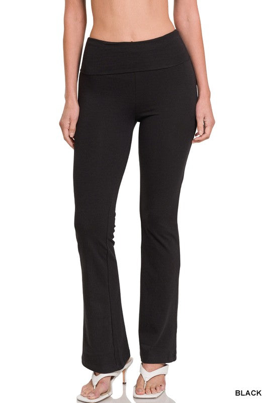 Premium Cotton Yoga Pants