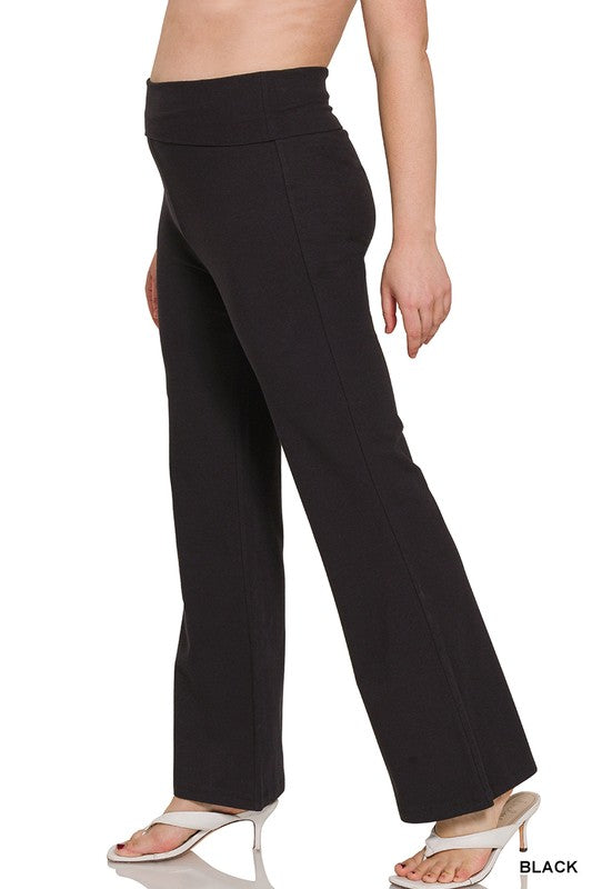 Premium Cotton Yoga Pants