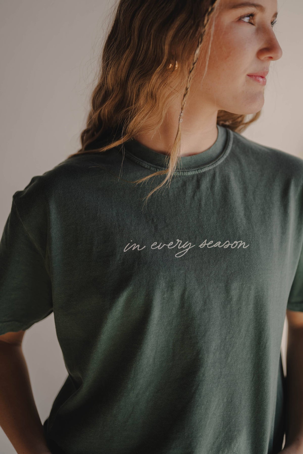 In Every Season Tee | Blue Spruce
