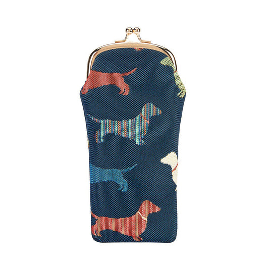 GLASSES SUNGLASSES POUCH CASE-Dachshund